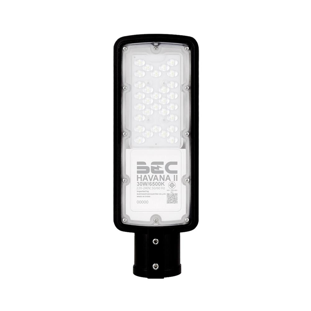 ไฟถนน LED BEC HAVANA II 30 วัตต์ DAYLIGHT สีดำ