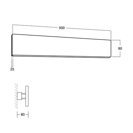 ไฟกิ่งภายใน LED L&E01-A0243 12 วัตต์ WARM WHITE สีขาว 1 หัว_1