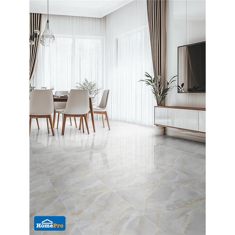 กระเบื้องพื้น 50x50 ซม. TARA บอร์เต เบจ A 1 ตร.ม.