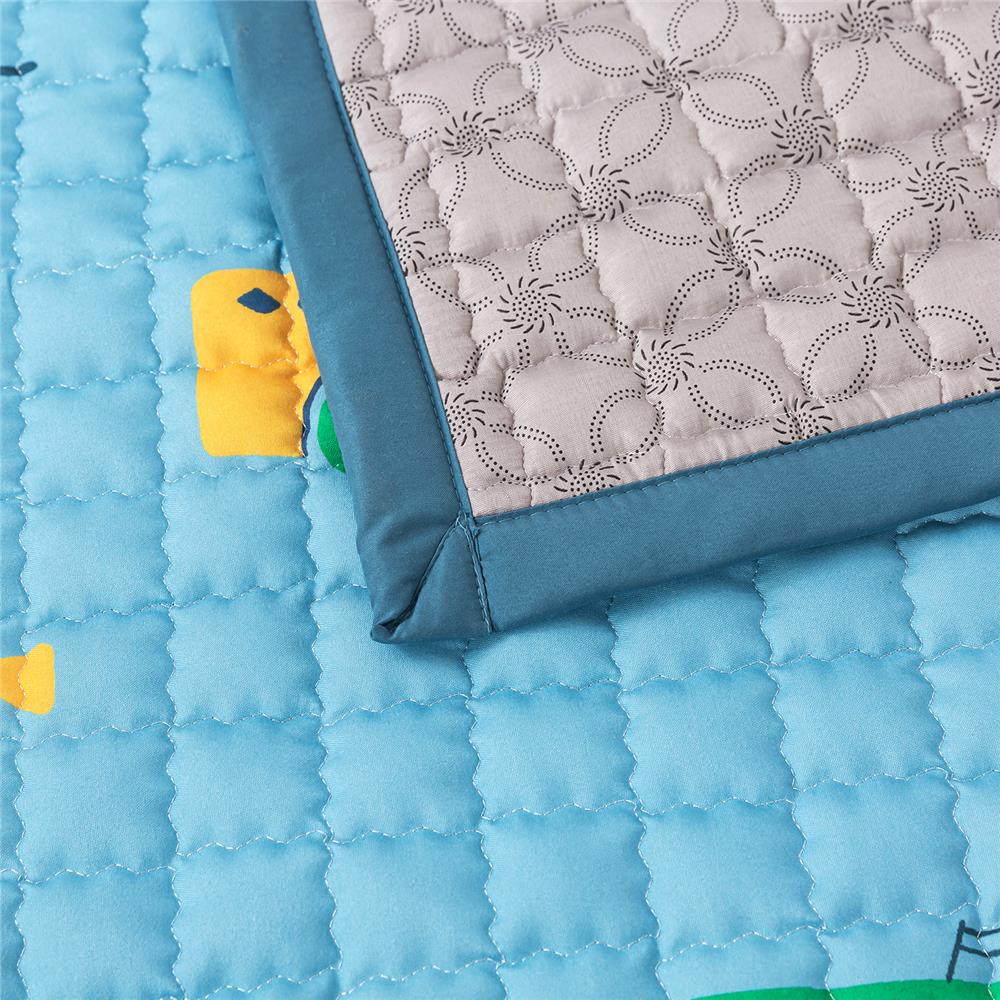 แผ่นอเนกประสงค์ HOME LIVING STYLE BUS 150X200 ซม. สีฟ้า