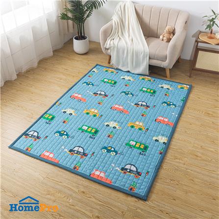 แผ่นอเนกประสงค์ HOME LIVING STYLE BUS 150X200 ซม. สีฟ้า_6