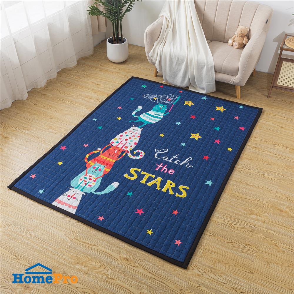 แผ่นอเนกประสงค์ HOME LIVING STYLE STAR 150X200 ซม. สีน้ำเงิน