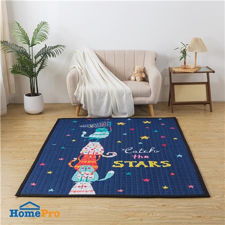 แผ่นอเนกประสงค์ HOME LIVING STYLE STAR 150X200 ซม. สีน้ำเงิน_8