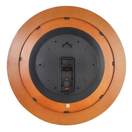 นาฬิกาแขวนไม้ RHYTHM CMG292NR06 23.5 นิ้ว สีน้ำตาล_4