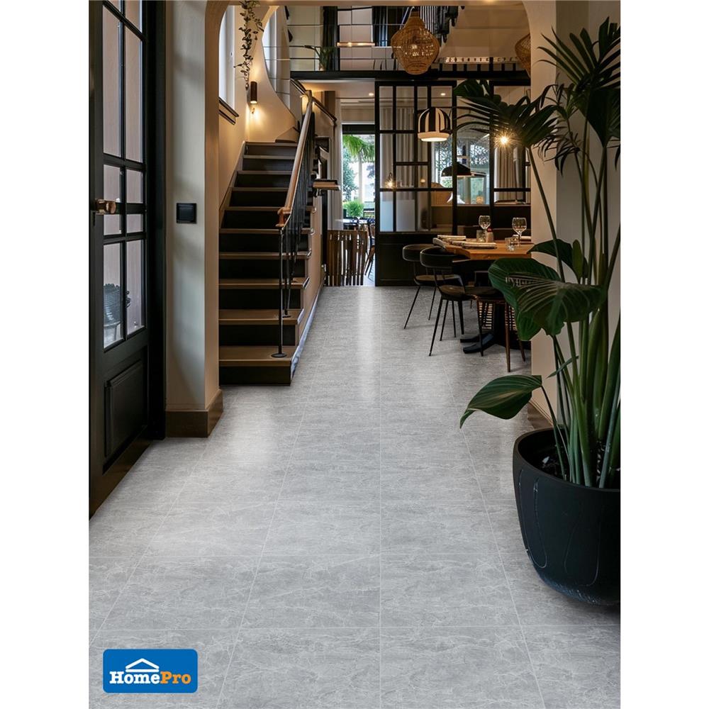 กระเบื้องพื้น 50x50 ซม. TARA โฮลัน เทา A 1 ตร.ม.
