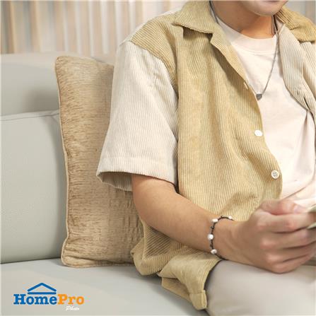 หมอนอิง HOME LIVING STYLE FLINT 18X18 นิ้ว สีน้ำตาล_7