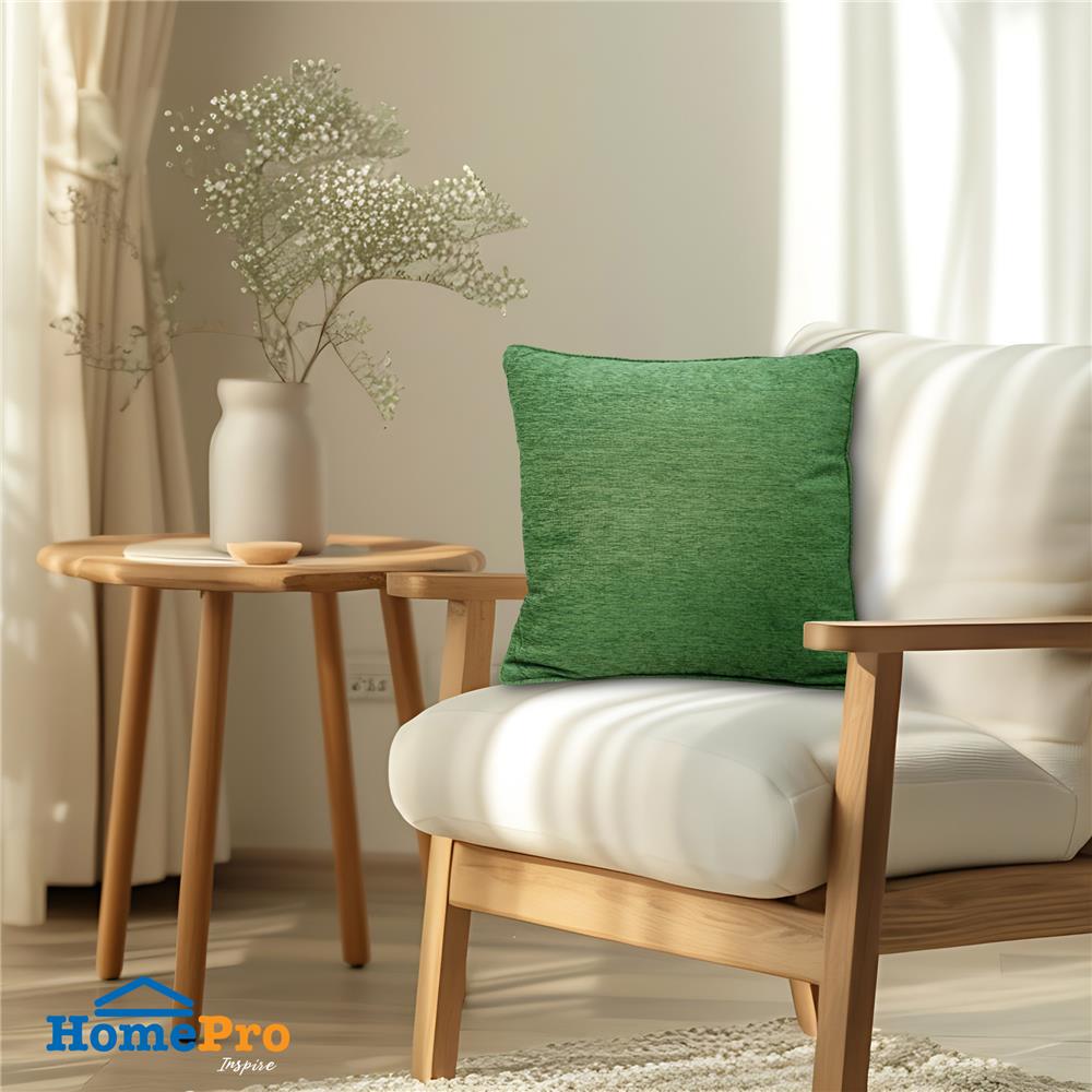 หมอนอิง HOME LIVING STYLE FLINT 18X18 นิ้ว สีเขียว