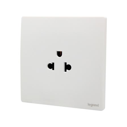 เต้ารับเดี่ยว 3 ขา BTICINO MALLIA SENSES S281103MW สีขาว_1