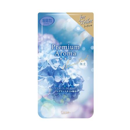 น้ำหอมปรับอากาศห้องน้ำ SHALDAN โชชูริกิ พรีเมี่ยมอโรม่า ไฮเดรนเยีย 400 มล._0