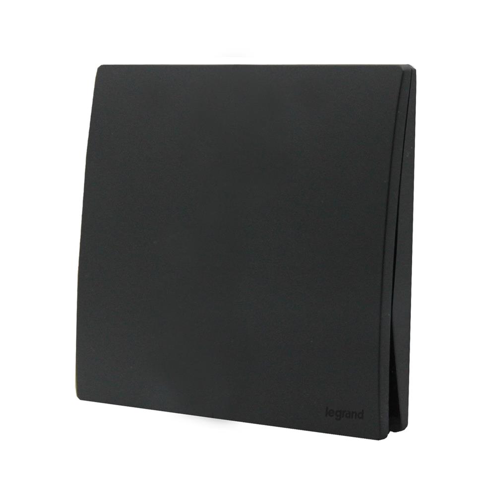 ชุดสวิตช์ 1 ทาง 1 ช่อง BTICINO MALLIA SENSES S281000MB สีดำ