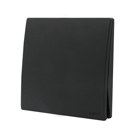 ชุดสวิตช์ 1 ทาง 1 ช่อง BTICINO MALLIA SENSES S281000MB สีดำ_1