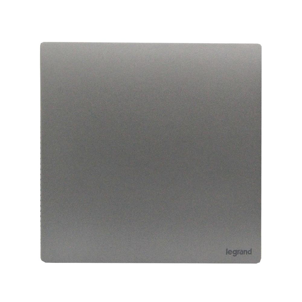 ชุดสวิตช์ 2 ทาง 1 ช่อง BTICINO MALLIA SENSES S281001DS สีเทา