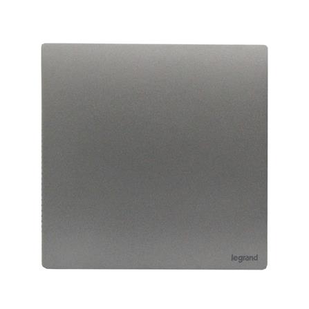 ชุดสวิตช์ 2 ทาง 1 ช่อง BTICINO MALLIA SENSES S281001DS สีเทา