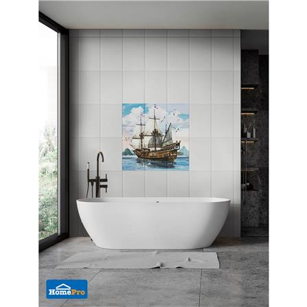 กระเบื้องผนังภาพชุด 10x16 นิ้ว ARTE สำเภารุ่งเรือง_2