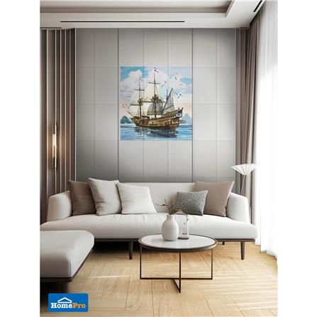 กระเบื้องผนังภาพชุด 10x16 นิ้ว ARTE สำเภารุ่งเรือง_4