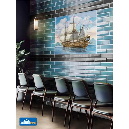 กระเบื้องผนังภาพชุด 10x16 นิ้ว ARTE สำเภารุ่งเรือง_6