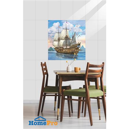 กระเบื้องผนังภาพชุด 10x16 นิ้ว ARTE สำเภารุ่งเรือง_7