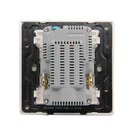 ชุดเต้ารับคู่ 3 ขา พร้อม USB A 1 ช่อง TYPE C 1 ช่อง BTICINO MALLIA SENSES S281204MW สีขาว_2