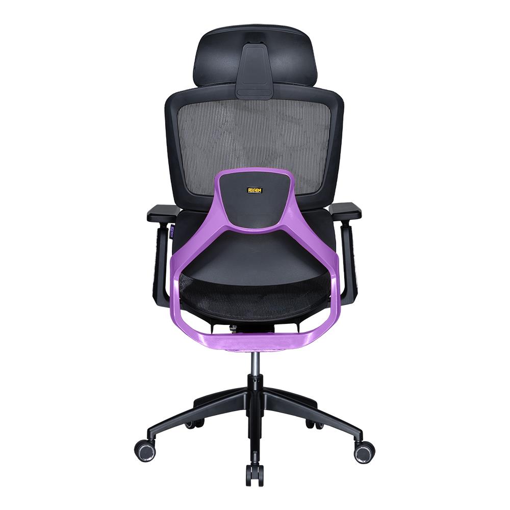 เก้าอี้สุขภาพ NUBWO NXRG03 LAVENDER สีม่วง/ดำ