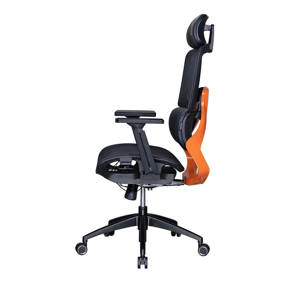 เก้าอี้สุขภาพ NUBWO NXRG03 SUNSET สีส้ม/ดำ