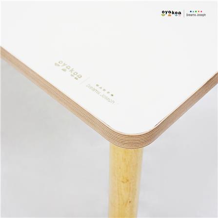 โต๊ะสำหรับเด็ก OYAKOO HARPER 120 ซม. สีขาว_2