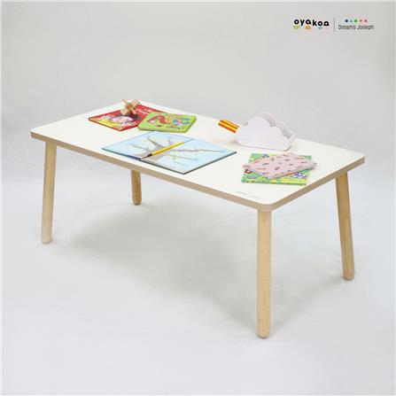 โต๊ะสำหรับเด็ก OYAKOO HARPER 120 ซม. สีขาว_3