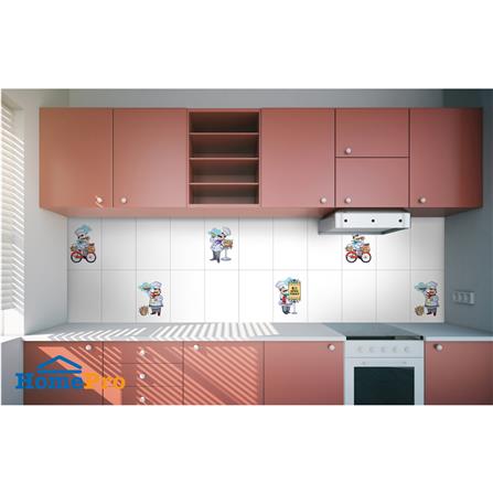 กระเบื้องผนังภาพชุด 10x16 นิ้ว ARTE ท็อปเชฟ_8