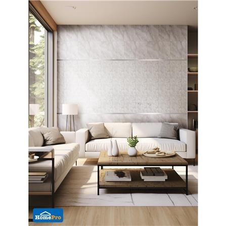 กระเบื้องผนัง 25x40 ซม. TARA อาร์กัส มาร์เบิล กลาง ไวท์ A 1 ตร.ม._1