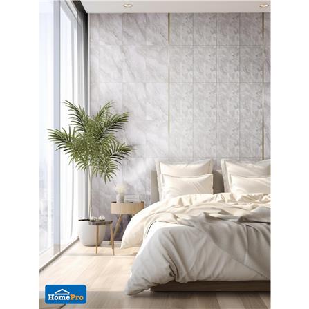 กระเบื้องผนัง 25x40 ซม. TARA อาร์กัส มาร์เบิล กลาง ไวท์ A 1 ตร.ม._3