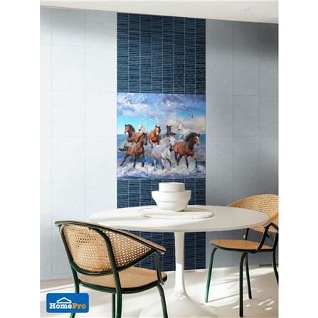 กระเบื้องผนังภาพชุด 10x16 นิ้ว ARTE ม้านำโชค_4