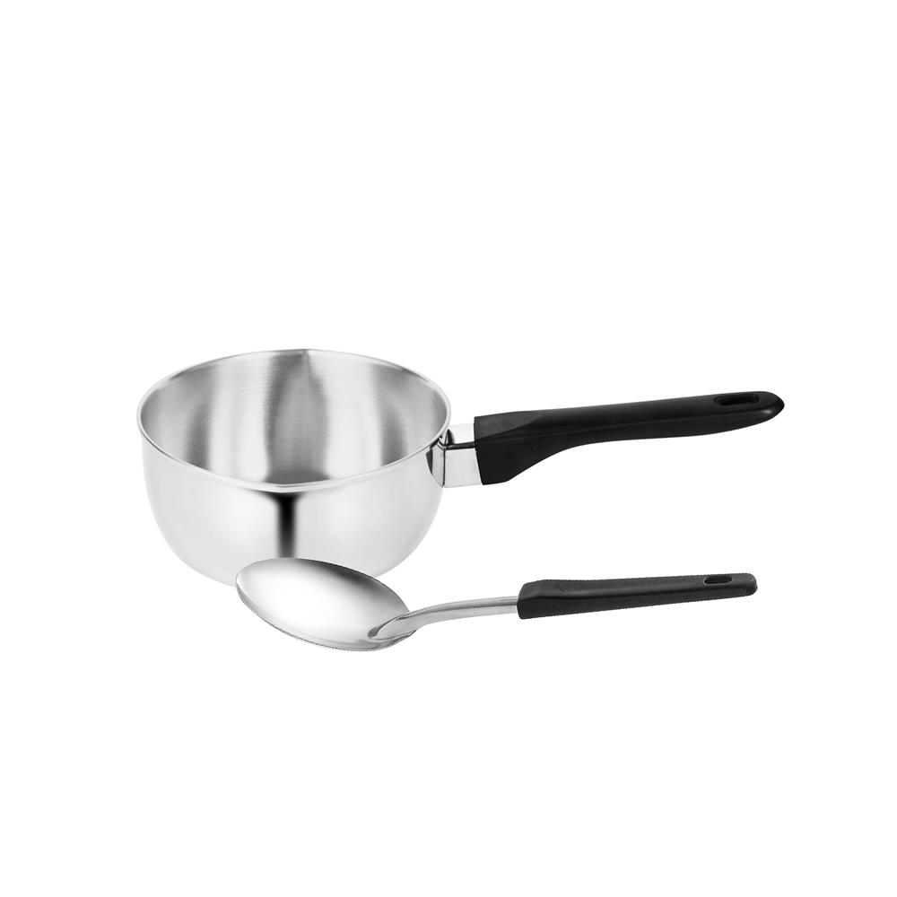 หม้อด้ามญี่ปุ่นพร้อมทัพพี 18 ซม. ROCKET