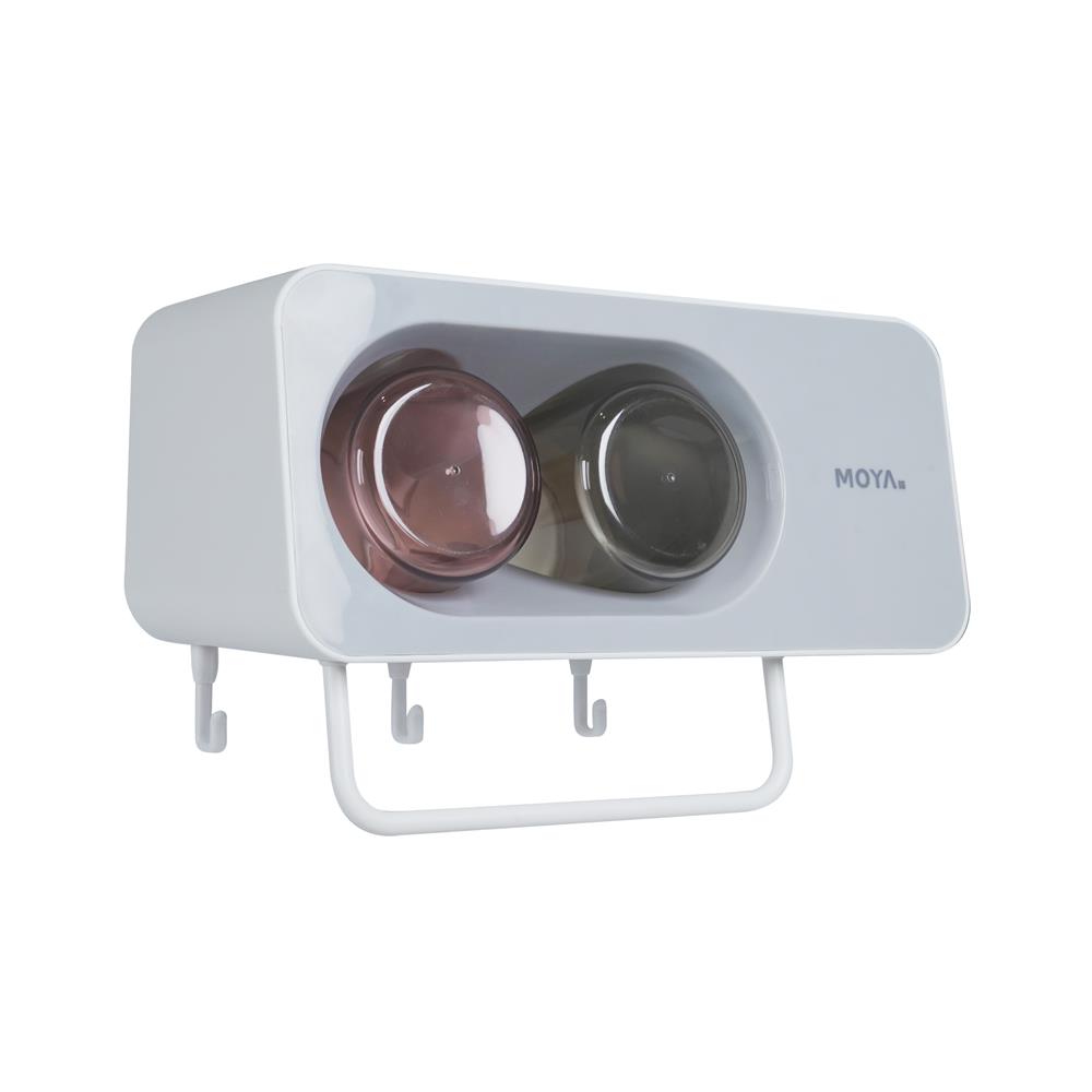 ที่ใส่แปรงสีฟัน MOYA E2111 สีขาว-เทา_1