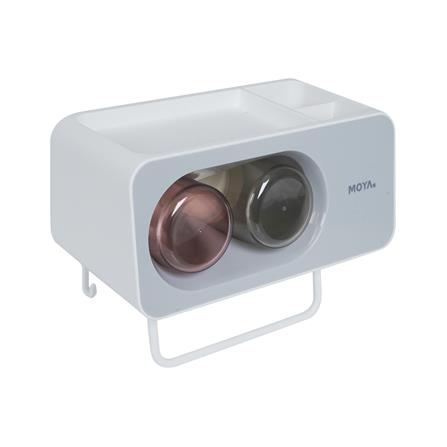 ที่ใส่แปรงสีฟัน MOYA E2111 สีขาว-เทา_2