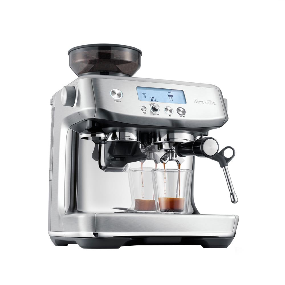 เครื่องชงกาแฟ BREVILLE BES878 สีเงิน
