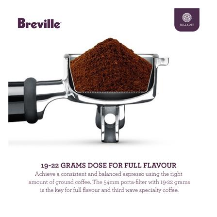 เครื่องชงกาแฟ BREVILLE BES878 สีเงิน_8