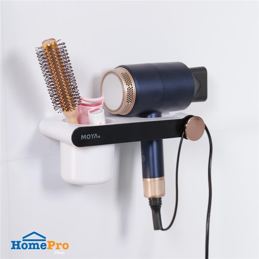 ที่วางไดร์เป่าผม MOYA E2208 สีขาว-เทา