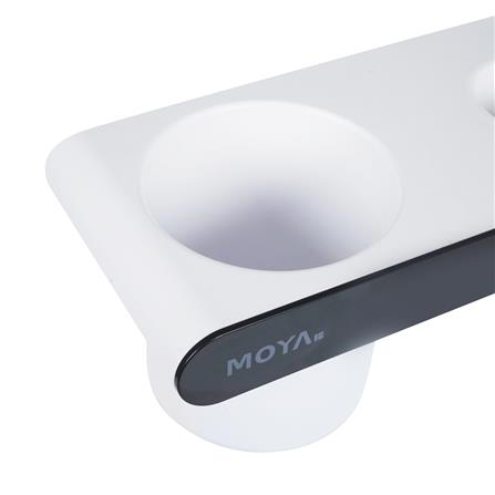 ที่วางไดร์เป่าผม MOYA E2208 สีขาว-เทา_4