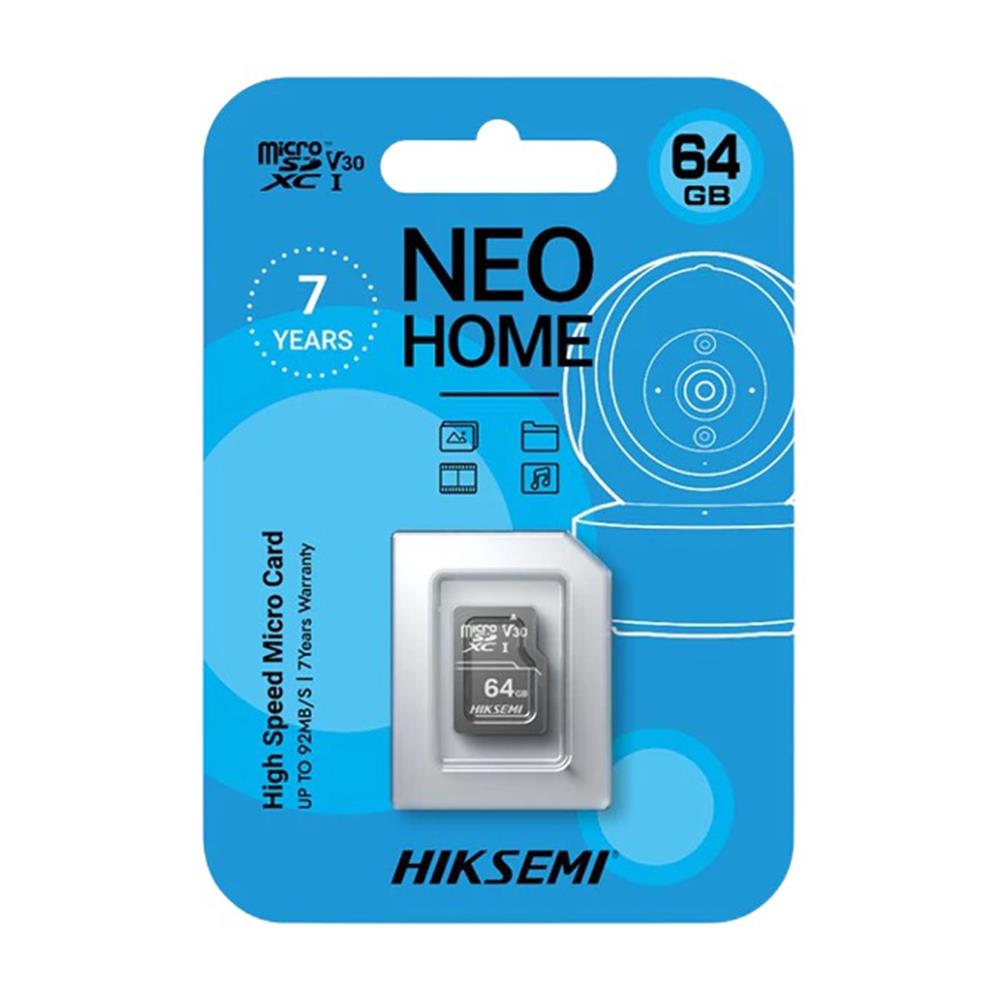 การ์ดหน่วยความจำ NEOHOME MICRO SD CLASS10 UHS-I 64GB