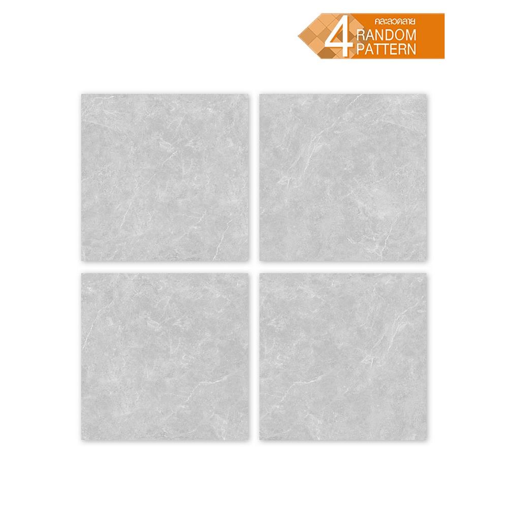 กระเบื้องพื้น 50x50 ซม. TARA โฮลัน เทาอ่อน A 1 ตร.ม.