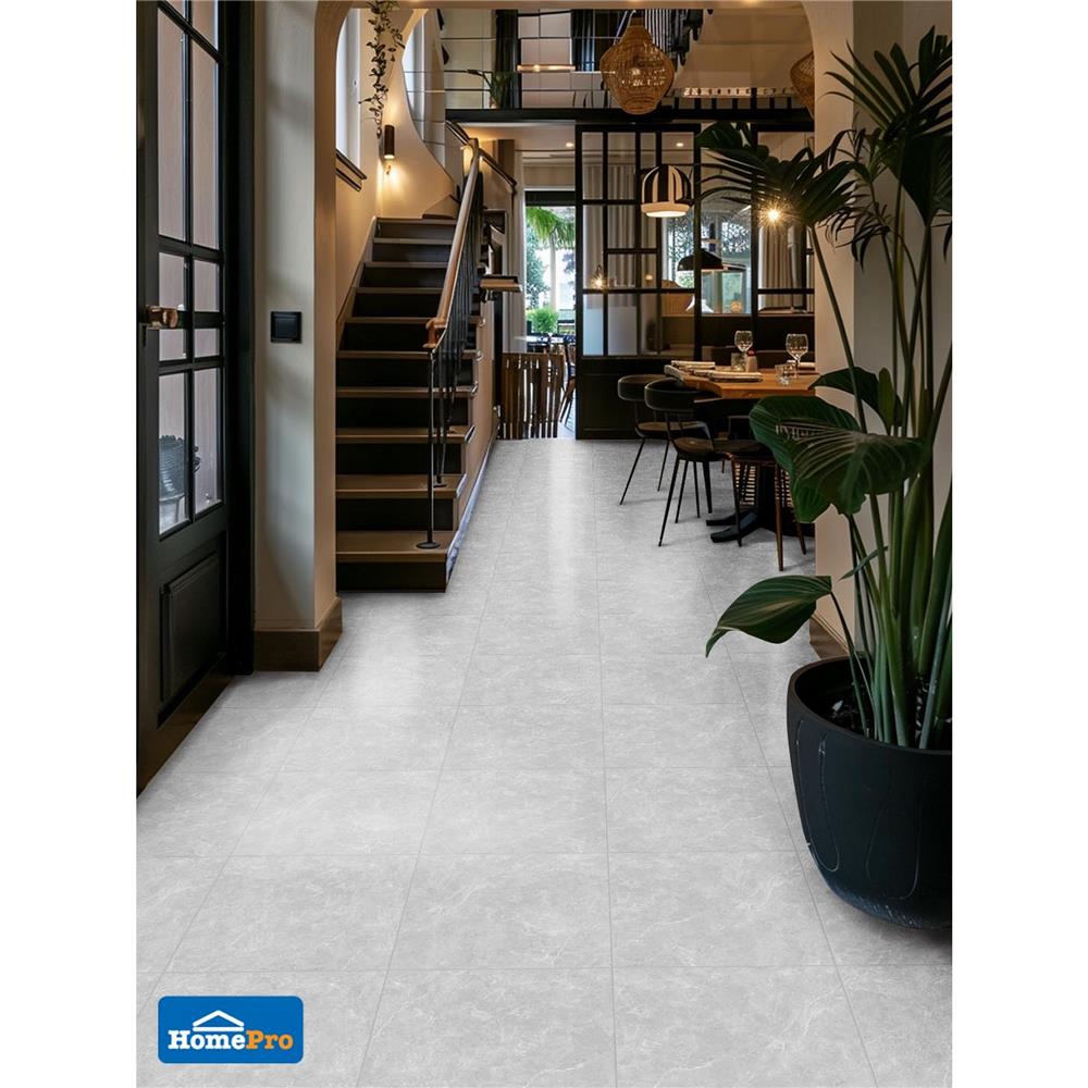 กระเบื้องพื้น 50x50 ซม. TARA โฮลัน เทาอ่อน A 1 ตร.ม.