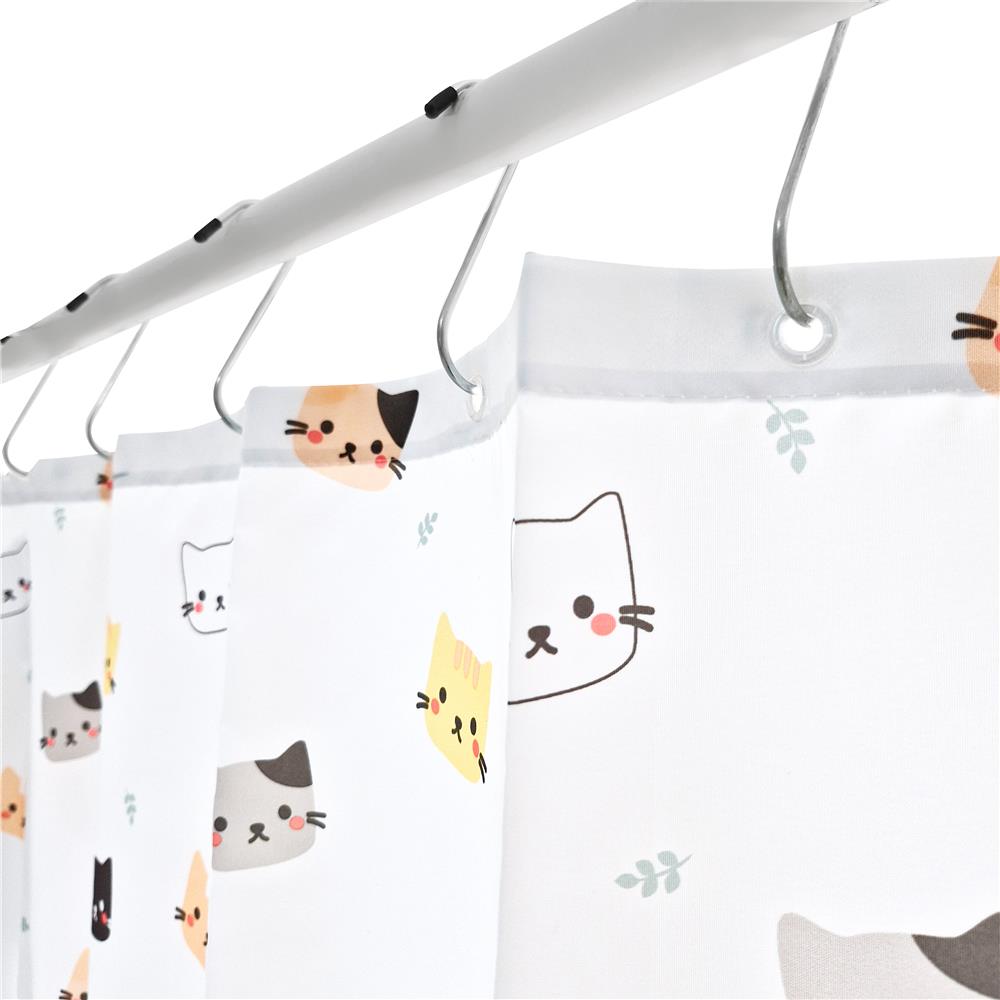 ม่านห้องน้ำ POLYESTER MOYA MCDC00049 180X180 ซม.