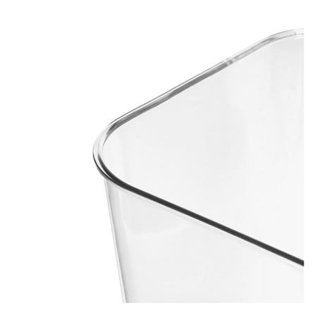 ถังขยะเหลี่ยม ACCO KLEAR 12.5 ลิตร สีใส_3