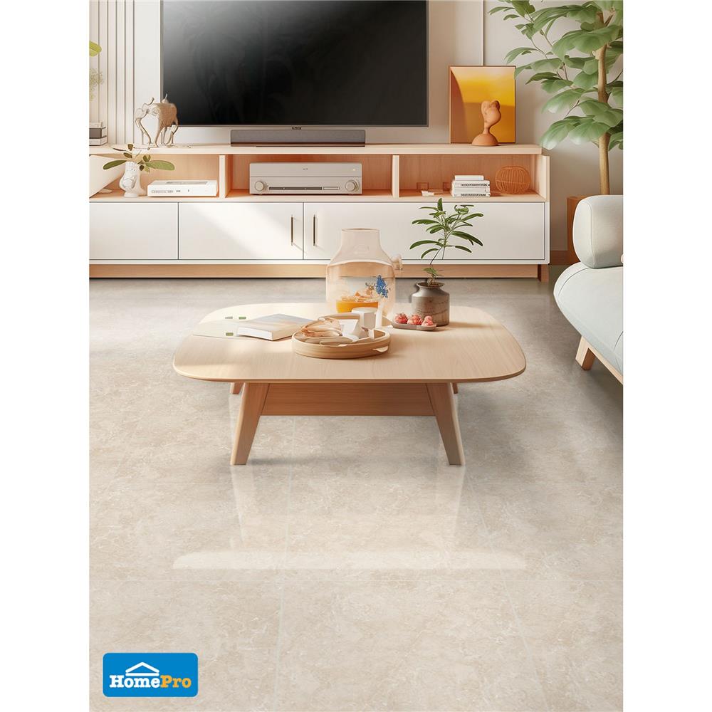 กระเบื้องพื้น 50x50 ซม. TARA โฮลัน น้ำตาล A 1 ตร.ม.