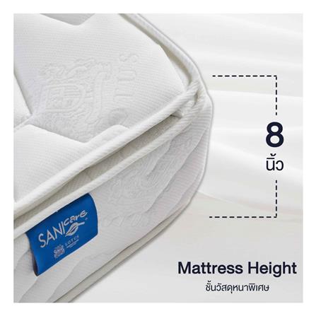 ที่นอน 3.5 ฟุต LOTUS ELIPSE พร้อมหมอนหนุน 1 ชิ้น_15