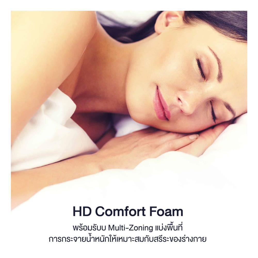 ที่นอน 6 ฟุต LOTUS ELIPSE พร้อมหมอนหนุน 2 ชิ้น