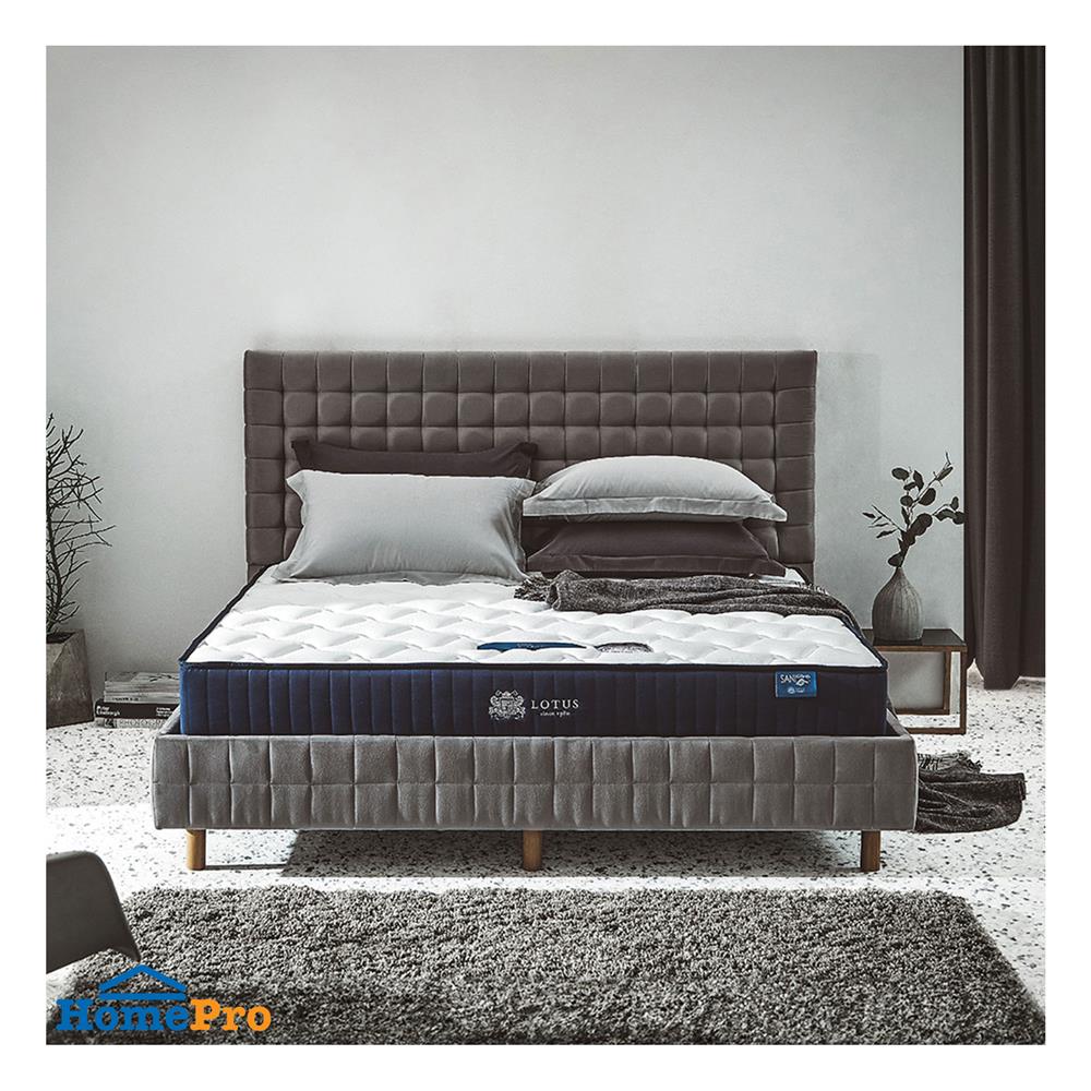ที่นอน 6 ฟุต LOTUS LILAC พร้อมหมอนหนุน 2 ชิ้น