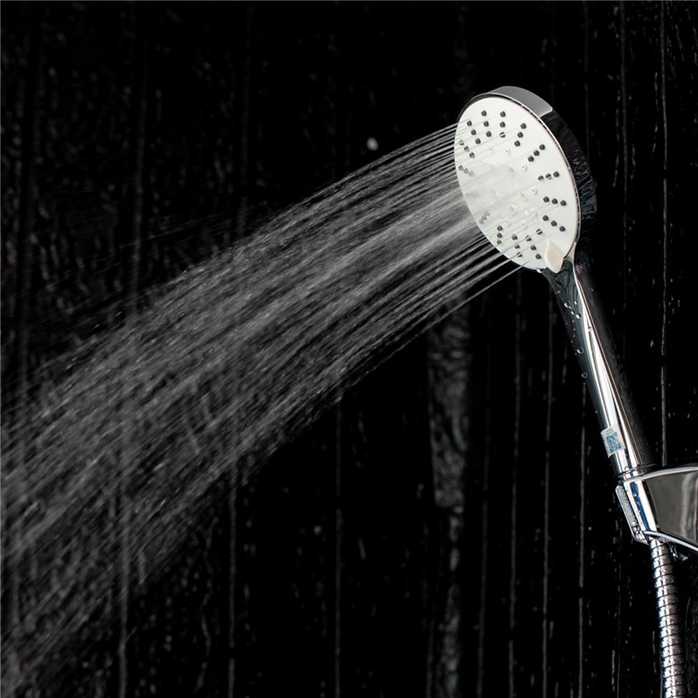 ชุดฝักบัวสายอ่อน 5 ระดับ RASLAND RA D414-D8888 สีโครม