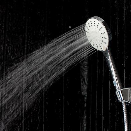 ชุดฝักบัวสายอ่อน 5 ระดับ RASLAND RA D414-D8888 สีโครม_4