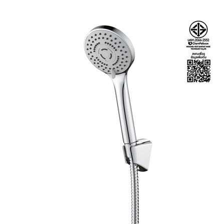 ชุดฝักบัวสายอ่อน 5 ระดับ RASLAND RA D413-D3333 สีโครม_7