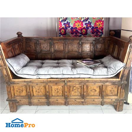 เบาะรองนั่ง HOME LIVING STYLE LARGO 24X65 นิ้ว สีเทา_4